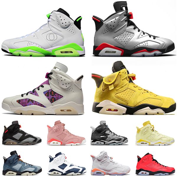 

cny 2020 hare 6 6s basketball shoes smoke grey oregon ducks travis black cat cactus jack outdoors mens trainers sneakers size 13, White;red