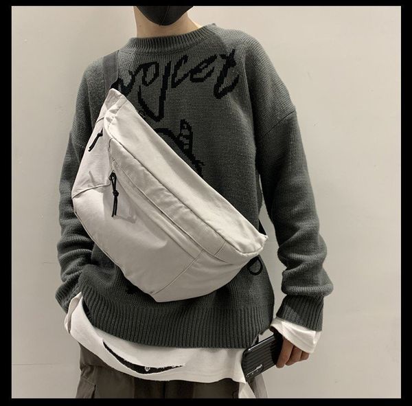 

designer-large capacity women's waist bag hip hop men shoulder crossbody bags chest bags female fanny pack male bum belt bag