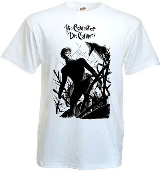 

the cabinet of dr caligari v8 white poster all sizes s 5xl hoodie designers t shirts sweatshirt