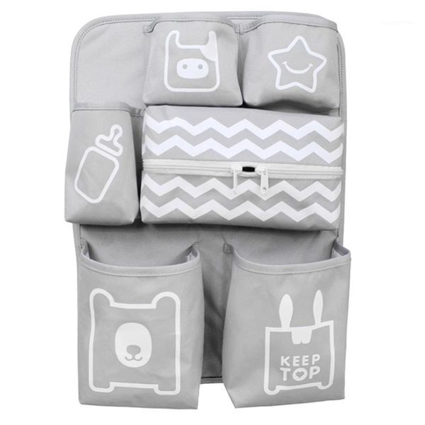 

baby crib organizer newborn diaper stacker stroller bag bottle holder storage infant baby items bedding set accessories1