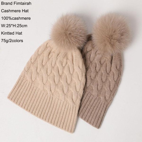 

beanie/skull caps 100 cashmere hat winter 2021 women casual beanies knitted soft warm femme thick korean wool lady, Blue;gray