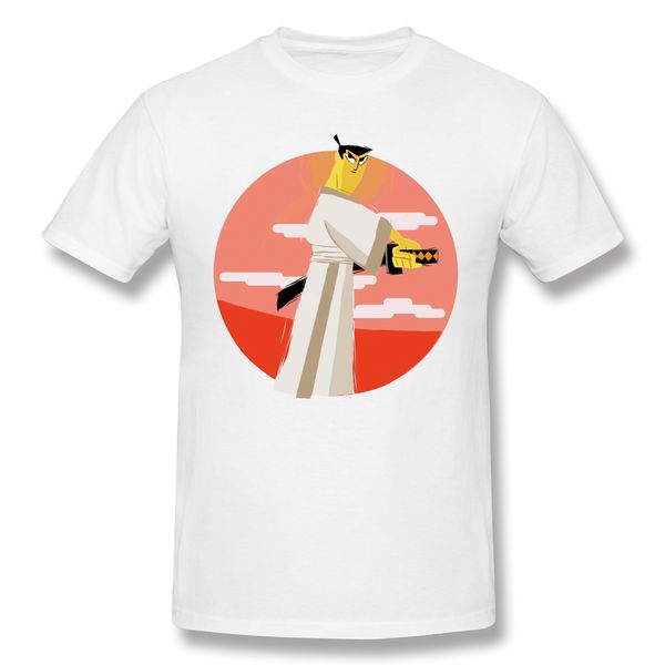 

sport t shirts men wandering samurai jack t-shirt father day 100% cotton clothing samurai jack pure cotton tees