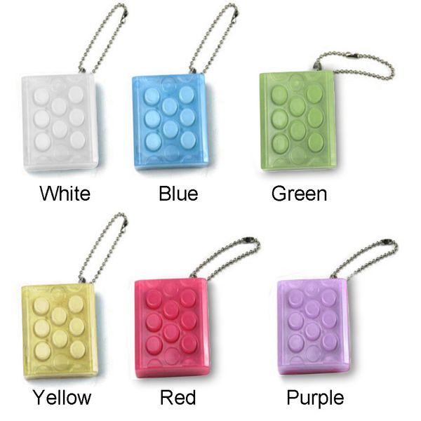 

new mini relieve stress toy puchi endless pop pop infinite bubble wrap relieve stress cute colorful key chain dhl ing