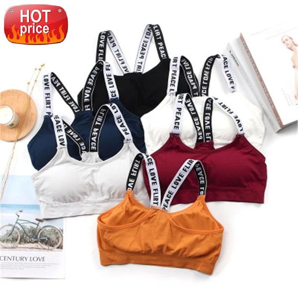 

sports vest for fitness gym indoor yoga bra training workout running active wear sports bra padded  breathable #gg8s, White