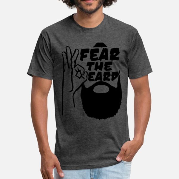 

fear the beard hipster manly facial hair funny tee t shirt cute popular sports tracksuit hoodie sweatshirt