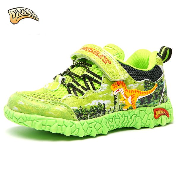 

dinoskulls sneakers kids boys mesh breathable children's 3d dinosaur baby toddler shoes 2019 summer beach trainers, Black;red