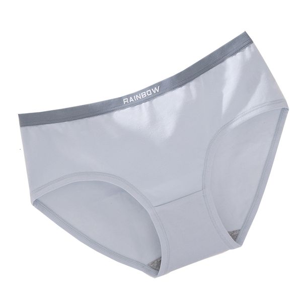 

women's panties lingerie mid-waist briefs cotton underwear female panty stitching color breathable comfortable, Black;pink