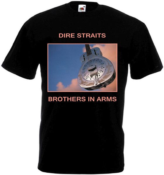 

dire straits brothers in arms movie poster men's funny t shirts streetwear fashion tshirts cool logo t shirt sport hooded sweatshirt ho