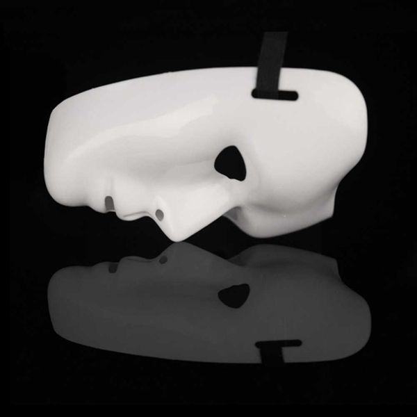 

personality newhand pulp blank diy painted white creative design mask 201