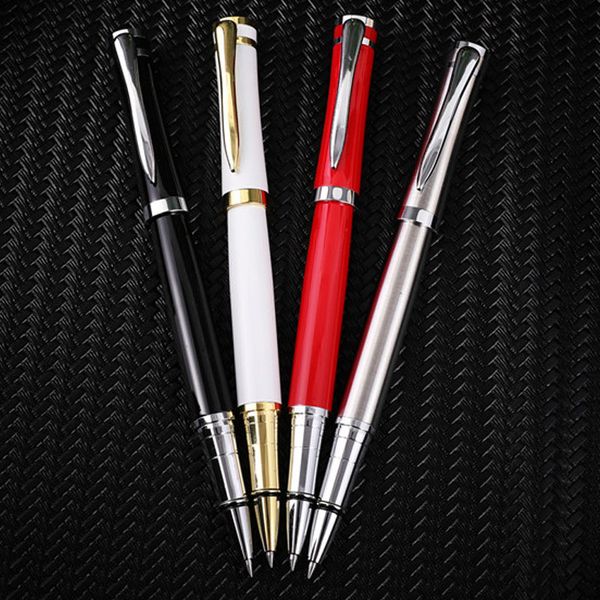 

luxury metal pen business ballpoint pen stylo pennen boligrafos kugelschreiber canetas penna kalem pens for writing caneta 03659, Blue;orange