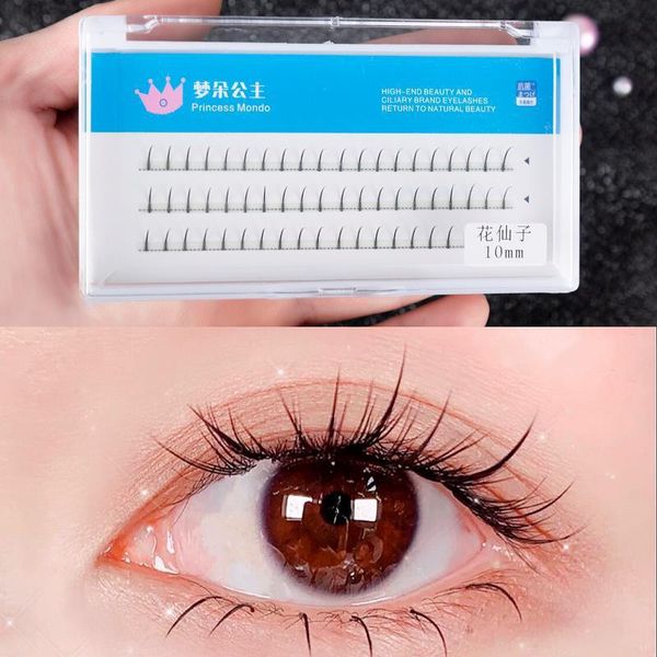 

false eyelashes makeup eyelash extension natural single cluster wholesale