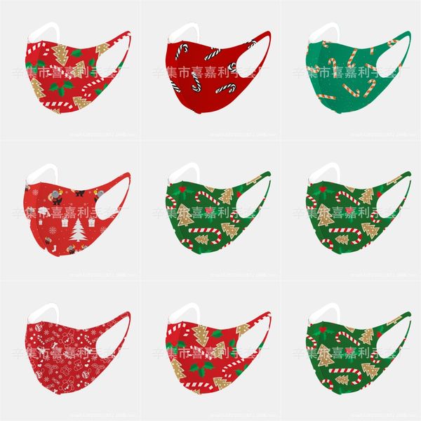 

reusable face christmas masks anti-dust and smoke adjustablefabric cotton mouth christmas mask protection with 2 filters forman pm2.5#416123, Black