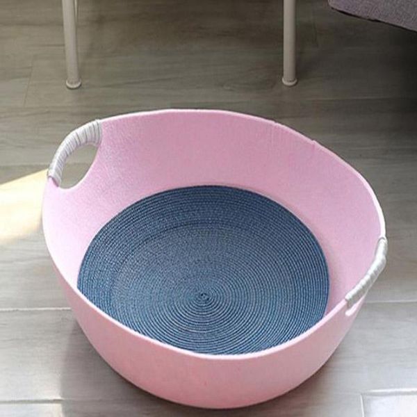 

cat beds & furniture summer felt litter house pet nest four seasons universal net red