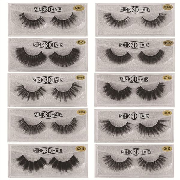 

10pairs/lot makeup long natural false eyelashes cross thick fake lashes fake eyelashes maquiagem women beauty ing