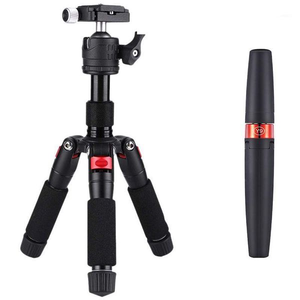 

k521 5-section extendable aluminum alloy tripod with portable integrated tripod selfie stick1