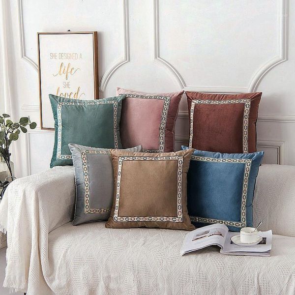 

cushion/decorative pillow american style cushion cover home decor covers modern simplicity sofa living room bedroom decorative pillowcase co