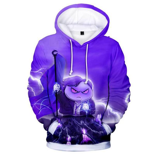 

new friday south park southpark 3d digital print pullover sweater, Black;white