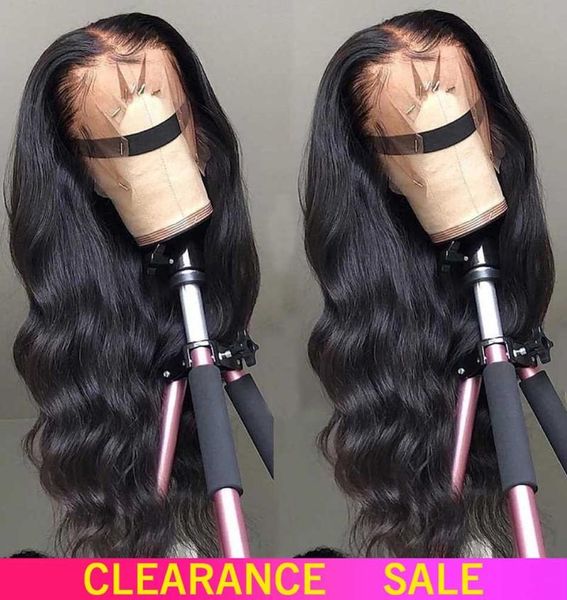 

hd transparent lace frontal wigs t part 150 density body wave lace front wig remy body wave human hair wigs brazilian hair, Black;brown