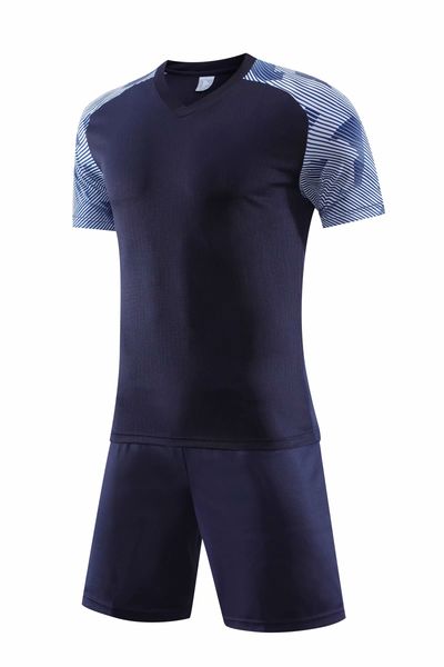 

hight quality soccer jersey breathable football shirt men soccer kits black and blue maillot de foot 004, Black;yellow