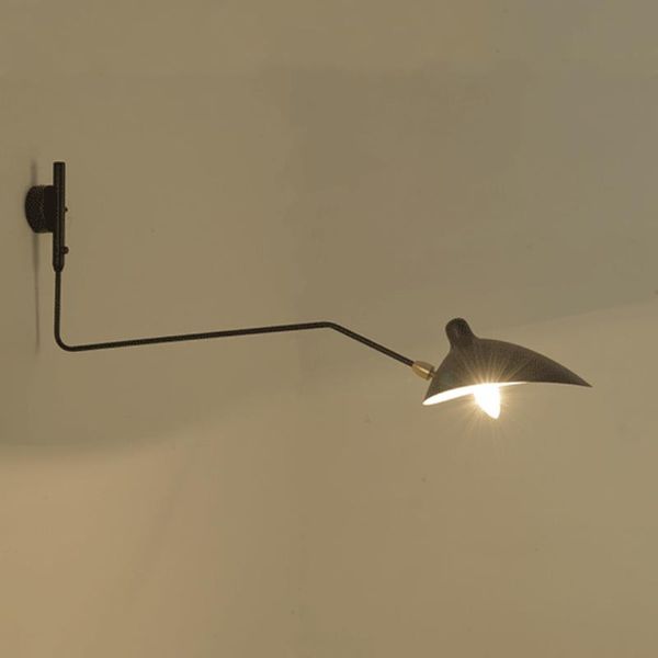 

wall lamp nordic post modern industrial iron duck billed living room decoration bedroom beside study led light fixtures