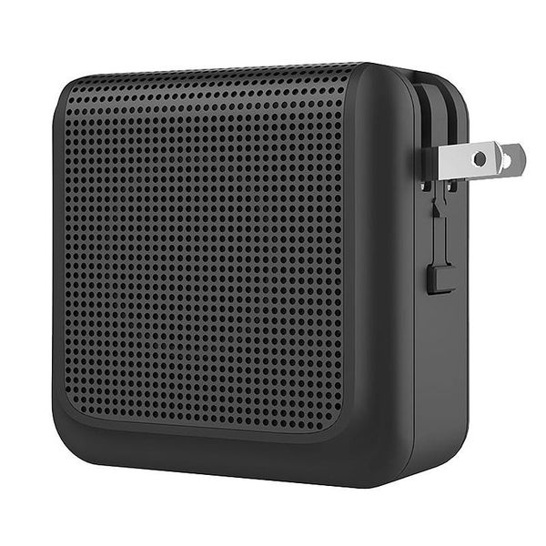 

black bluetooth speaker mobile phone outdoor portable mini stereo creative broadcast reminder us plug