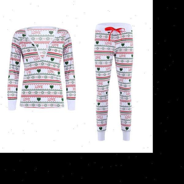 

women tracksuit kids christmas pajamas set family matching pyjamas sleepwear nightwear lady woman drop shipping, Gray