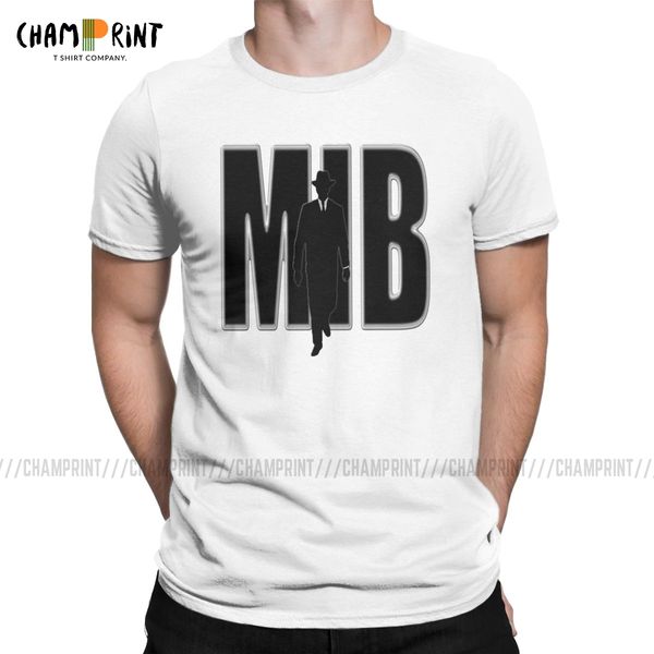 

sport novelty men in black t-shirts for men o neck pure cotton t shirts mib si-fi movies short sleeve tees plus size clothing