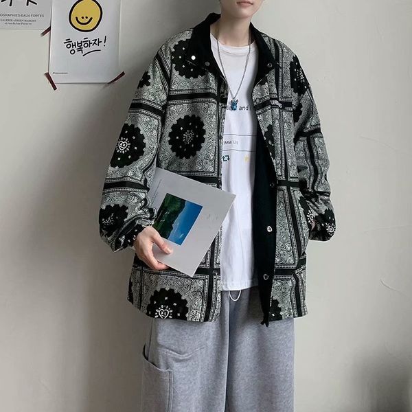 

2021 street coat fried van reserved by itself nian new style spring and autumn trend in vintage hong kong double taste jzzv, Black;brown