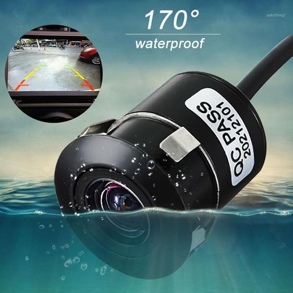

170° 18.5 punch car reverse rear view camera night vision parking universal high definition backup waterproof1