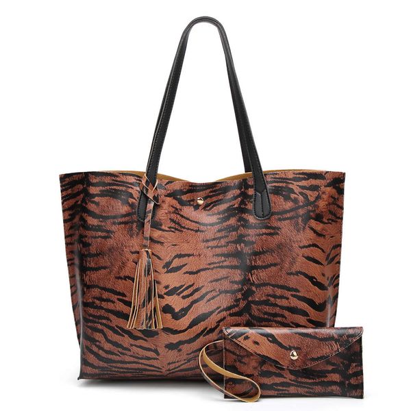 

luxurys designers single shoulder handbag new fashion leopard print women's shopping bag