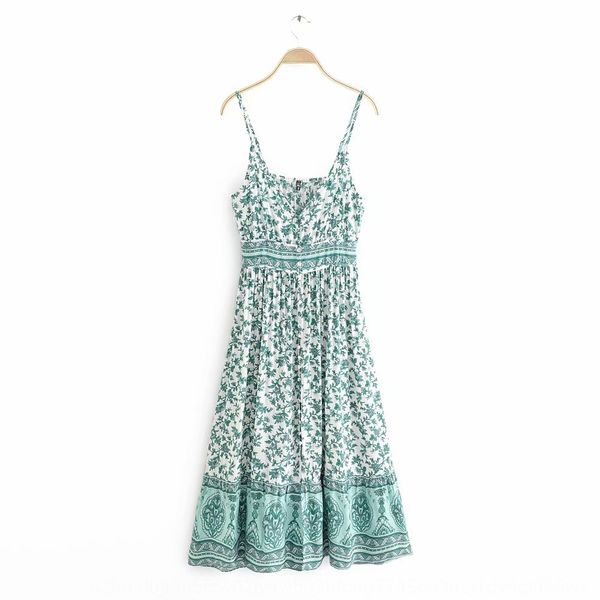 

осень 2019 нового хлопка женщин напечатанного платье 9971 осени 2019 юбка подвязка skirtsling стропы юбка женщины нового хлопок печатной под, Black;gray