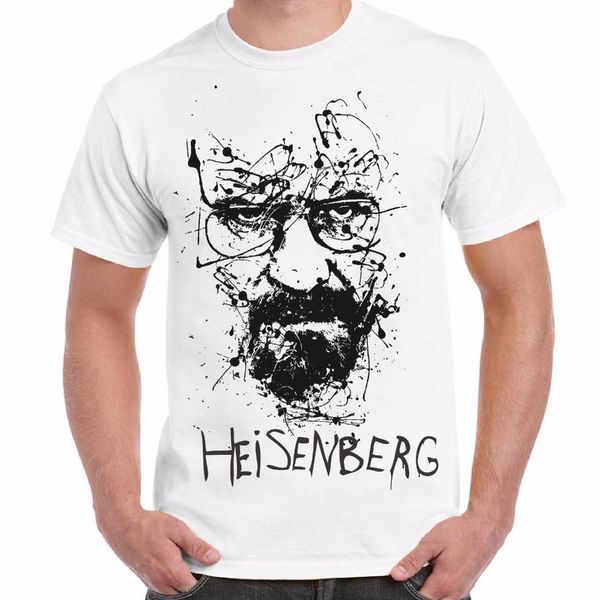 

спорт мода мужчина печатных футболки maglietta uomo серия tv breaking bad уолтер уайт гейзенберга эскиз бейсбол футболка