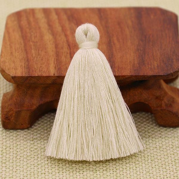 

20pcs 5cm polyester cotton tassel fringe pendants diy crafts earrings jewelry garment bag home textiles fringe trim components h jllndi