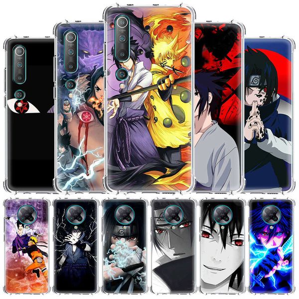 

naruto sasuke - transparent sheath for note 10 jianxing 9t 10t pro 5g bit x2 x3 nfc m2 airbag
