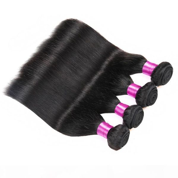 

pre plucked 360 lace frontal brazilian virgin hair body wave&straight bundles with frontal human hair 360 lace frontal with bundles, Black;brown