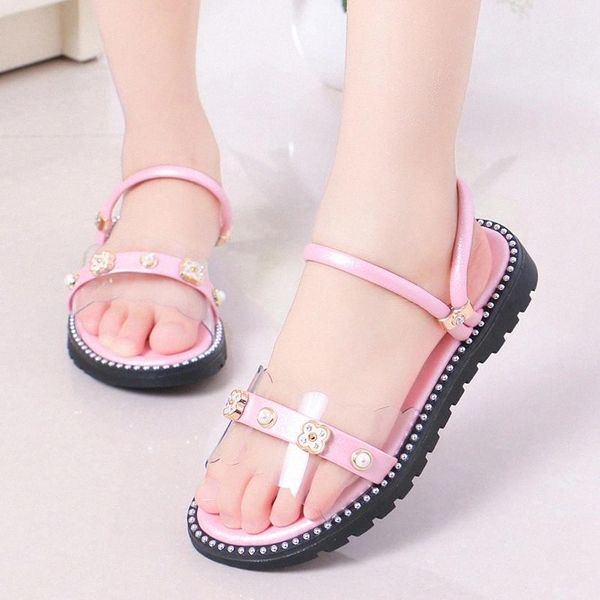

new summer girls shoes female children sandals & slipper dual purpose fashion princess soft bottom shoes size 27-37 #ps2p