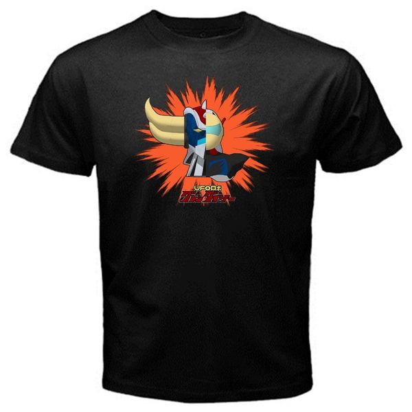 

grendizer g1 anime japan robot series classic black basic short sleeve casual hoodie designers t shirts sweatshirt