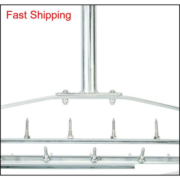 

rolling lawn aerator heavy duty grass cutter roller spike gar qylgob bwkf