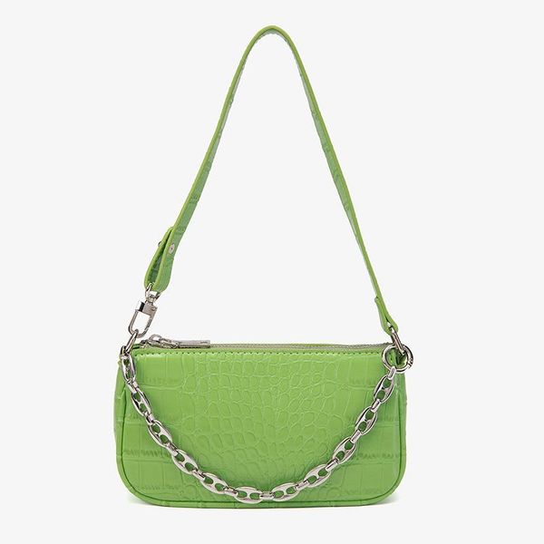 

designer handbag messenger bag wild crocodile pattern long stick niche retro single shoulder 2020 underarm bag 1112