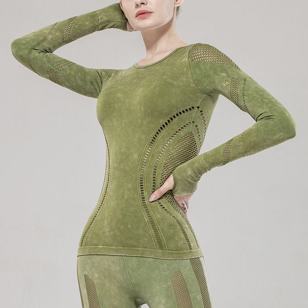 

pure colors long sleeve t-shirt feminine women casual loose back selling hollow strapless yoga top, White;red