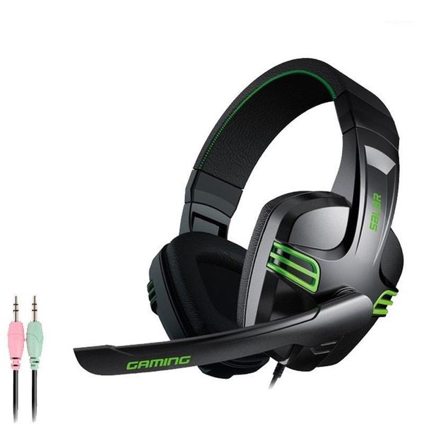 

wired gaming headphone 3.5mm ps4 headsets surround sound & hd microphone stereo headphone for computer laptablet gamer1