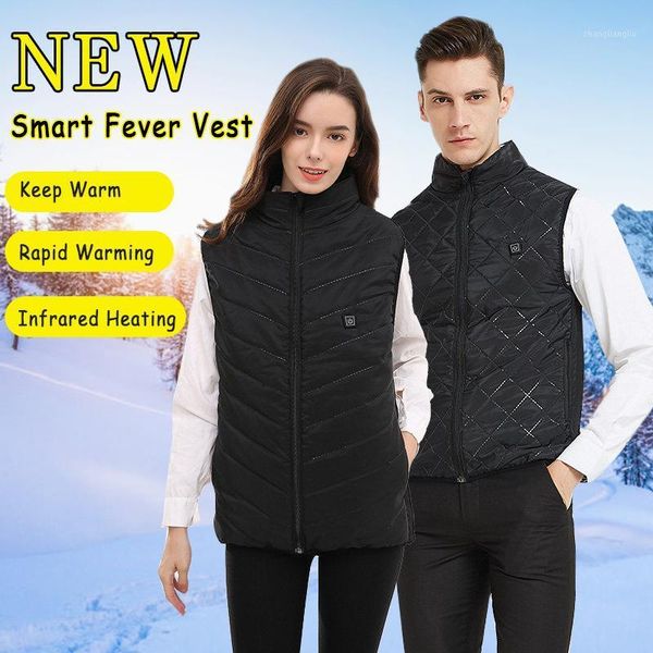 

outdoor t-shirts 2021 body electric heating clothes intelligent vest charging arrivals1, Gray;blue