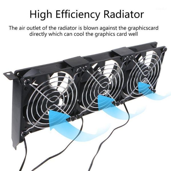 

92mm universal deskcomputer vga cooler partner ultra quiet 9025 chassis pci graphics card cooling fan companion1