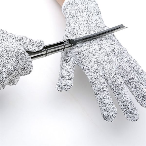 

wholesale 200pair/lot good quality anti-cut food grade protective safe cut gloves