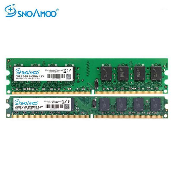 

rams snoamoo ddr2 2gb 800mhz 667mhz memory pc2-5300 pc2-6400 240 pin non-ecc for deskpc lifetime warranty1