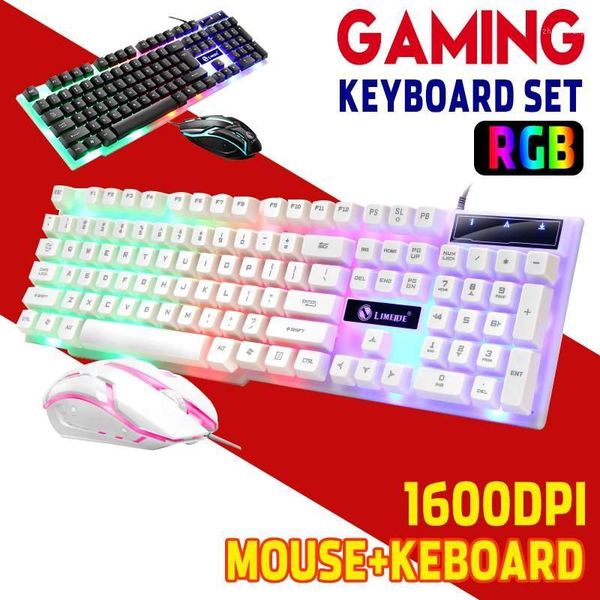 

rgb gaming keyboard and mouse for computer lappc mechanical keyboard kit1