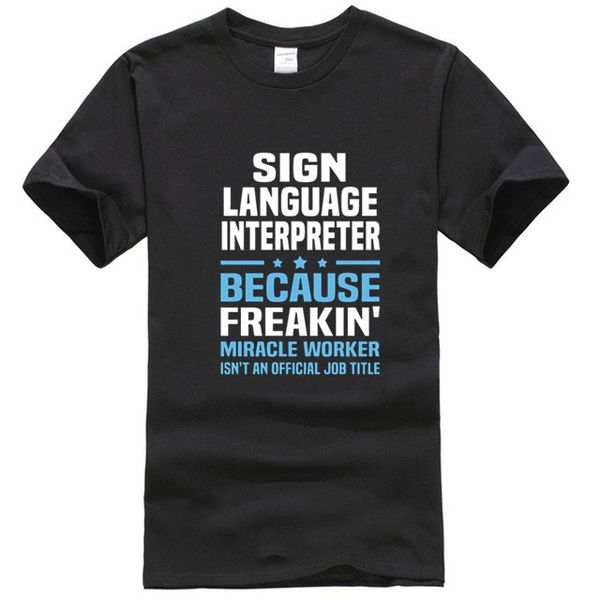 

cute sign language interpreter t shirt tee mens 3xl 4xl 5xl short-sleeve normal sport hooded sweatshirt hoodie