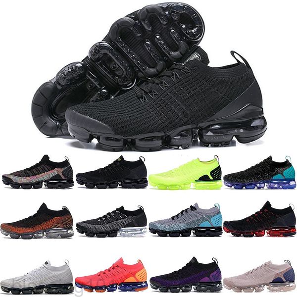 

35 colors new fly moc 3.0 knit men women casual shoes air cushion true black white blue pink yellow chaussures sneakers bt11
