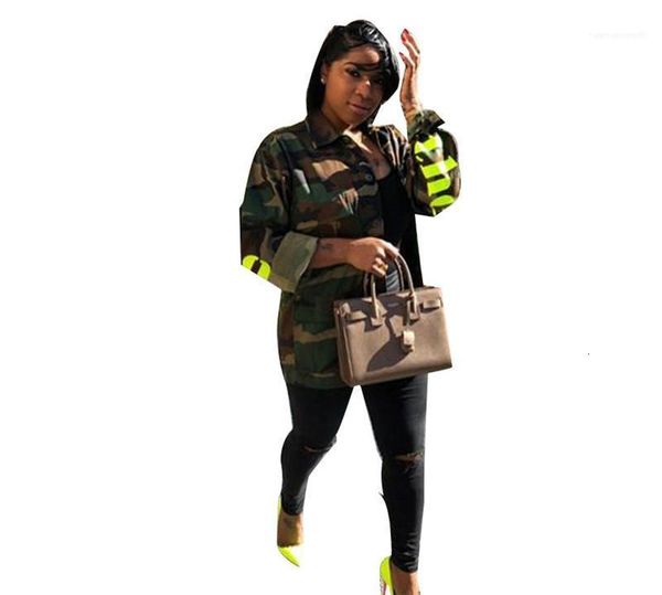 

coats fashion lapel neck coat with single breasted spring camouflage print women jackets casual womens letter designer, Black;brown