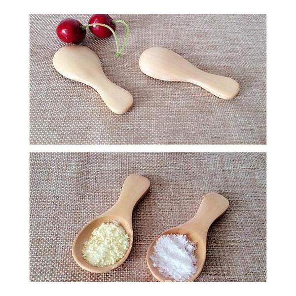 

new arrive wooden tea spoon creative tableware kusunoki baby milk spoon wood dinner sqcxoa toys2010